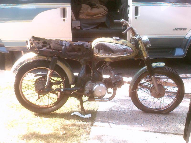 1960ds  honda cl 90  parts bike