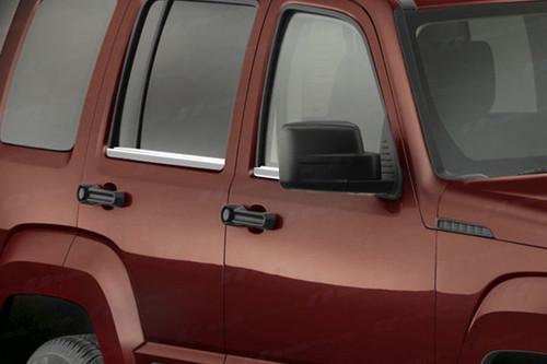 Ses trims ti-ws-111 08-12 jeep liberty window sills suv chrome trim