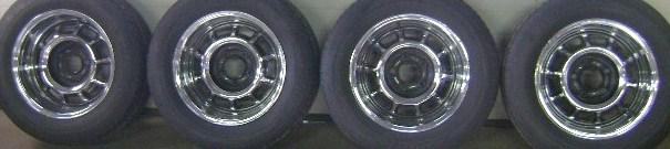 Set 4 buick grand national 86 87 gm chrome rally wheels rims oem
