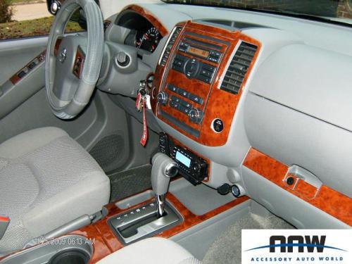 Nissan xterra s se interior burl wood dash trim kit set 2009 2010 2011 2012 2013