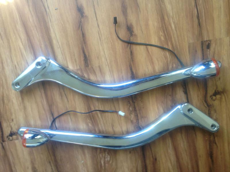 Harley deuce fender struts w/turnsignals