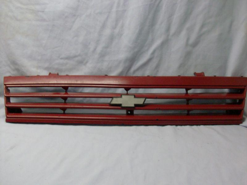 1985 1986 chevy sprint grille red (fits 1985)