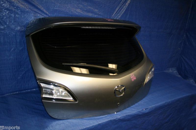 10 11 12 mazdaspeed3 oem trunk lid tail gate hatch assembly mazda speed3 ms3