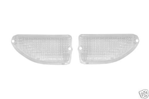 1969-1970 ford mustang parking light lenses clear
