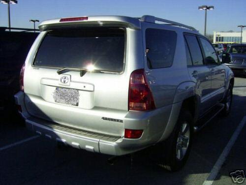 Painted 2003 2004 2005 2006 2007 2008 toyota 4runner spoiler with led