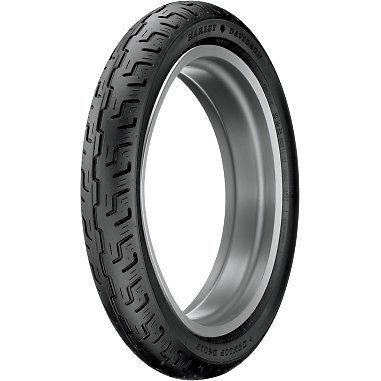 Harley davidson series dunlop d401 90/90-19, 52 h, black, front tire