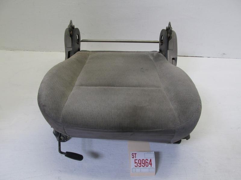 00 01 nissan altima left driver front manual seat lower bottom cushion track