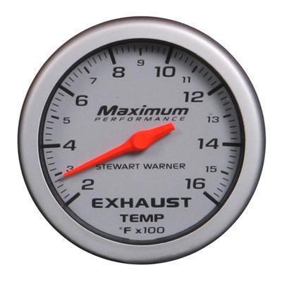 Stewart warner maximum performance electrical egt/pyrometer gauge 2 1/16" dia