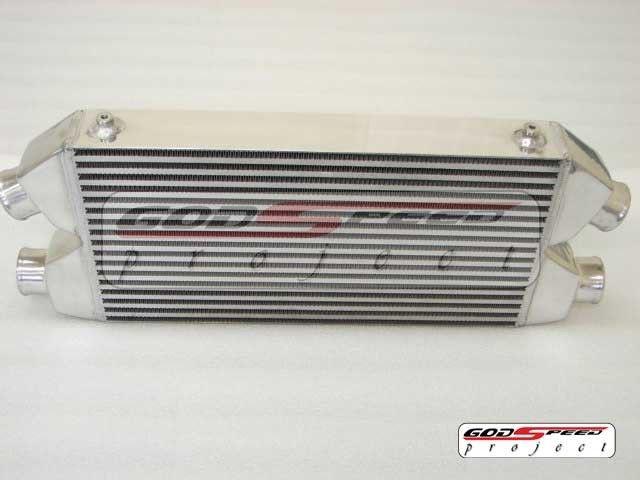 Godspeed twin turbo intercooler core: 24x11x3 /2 in 2 out / overall: 30x11x3