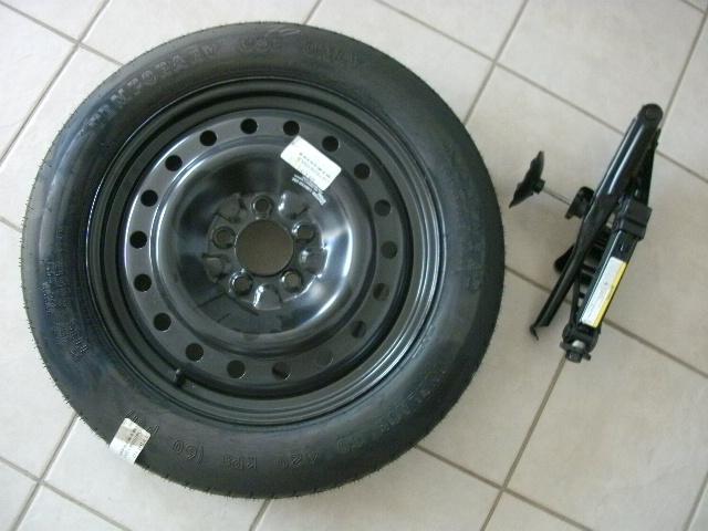 07 chrysler 300 17" spare wheel tire jack lug wrench magnum challenger charger