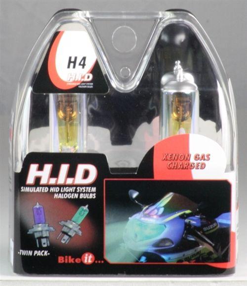 Bulb h4 12v 35/35 p43 twin pack gold laser color
