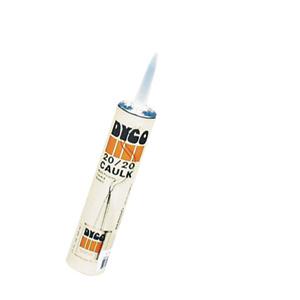 Dyco paints tube caulk, 20/20, 11 oz, white 20/20-t-wh