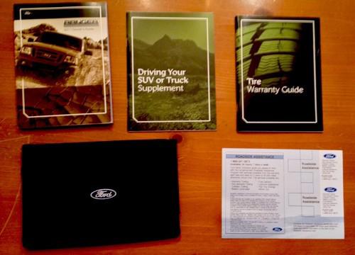 2011 ford ranger owners manual with case