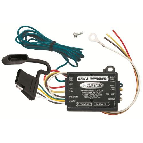 119130 tow ready trailer hitch wiring 3-2 taillight converter