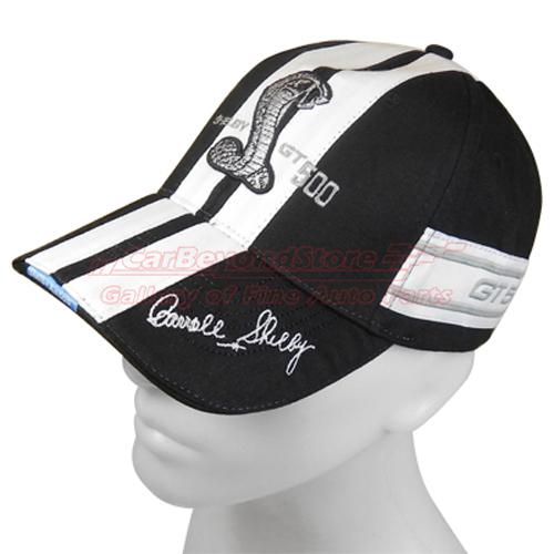 Ford shelby gt500 striped black baseball cap, baseball hat + free gift, licensed