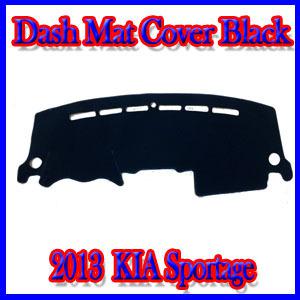 Dash cover mat black color for 2011-2013 kia sportage 