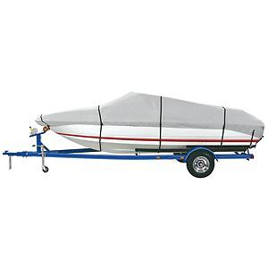 Dallas manufacturing co. heavy duty polyester boat cover b - 14-16 ft v-hull, ru