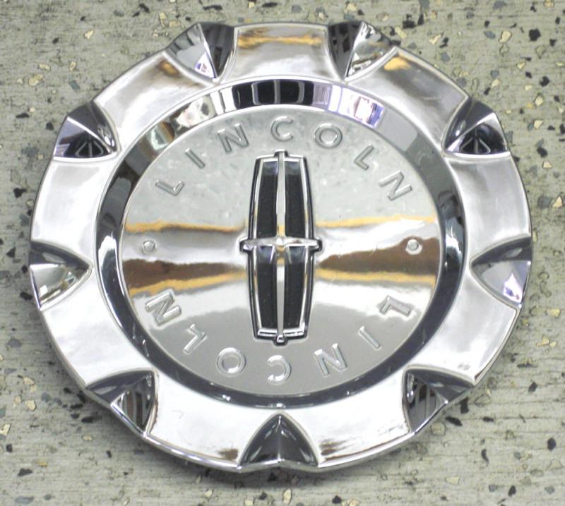 Factory oem lincoln mkz chrome center cap (1 piece) hubcaps # 9h6c-1a096-ba