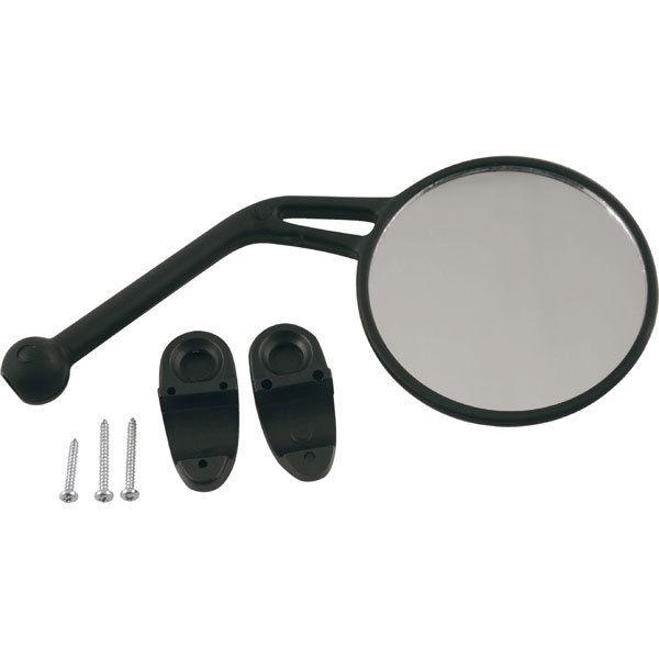Black right acerbis rear view mirrors