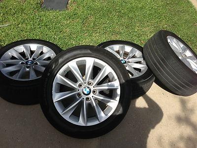 2011 bmw x3 oem factory wheels #71307 and tires with tpms 18"