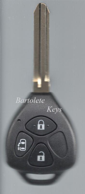 Remote key shell fits 2007 2008 2009 2010 2011 toyota camry