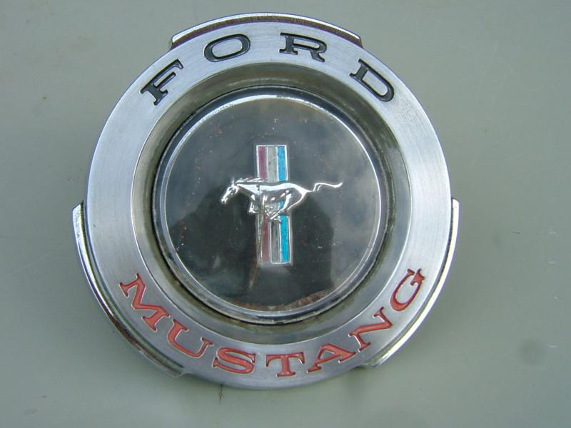 Vintage ford mustang gas/fuel cap original 1964, 1965 with wire, ring and bolt