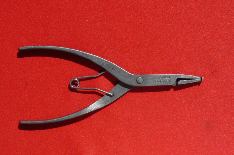 Vintage snap on 70 a external snap lock retaining ring pliers brake key usa tool