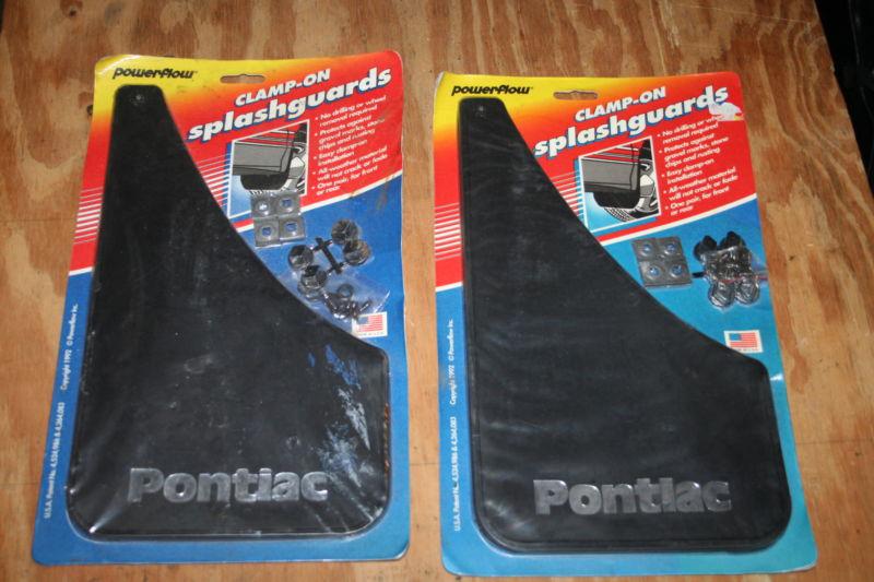 Pontiac splash guards / mud flaps - by powerflow (2 pair - 4 total flaps)