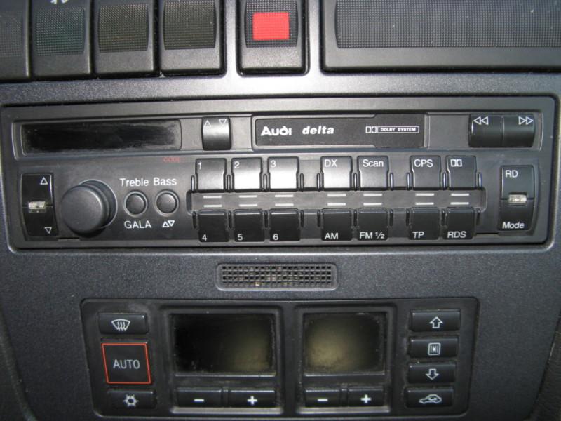 96 97 98 audi a4 audio equipment cassette player radio stereo factory oem delta