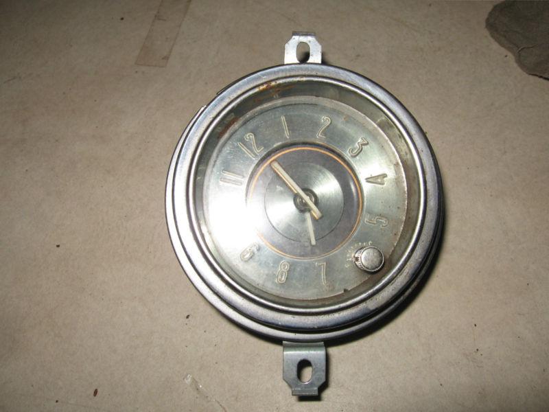 1953 buick clock