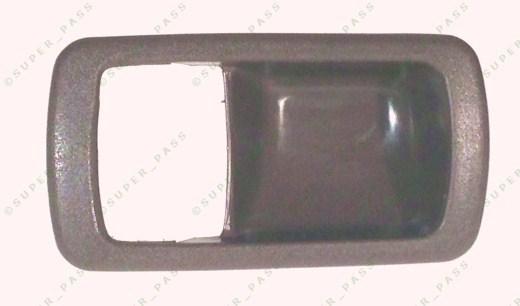 92 - 96 inside  door handle bezel trim cover casing brown lh fits: toyota camry
