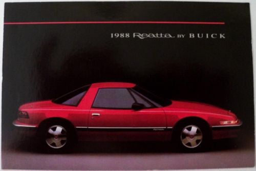 Nos 1988 buick reatta dealer original post card