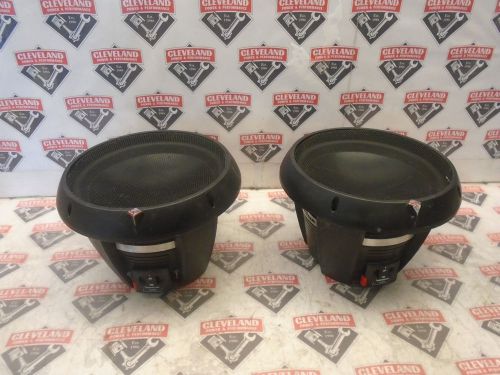2011 ford mustang gt aftermarket rockford fosgate t1d412 12&#034; car subwoofers subs