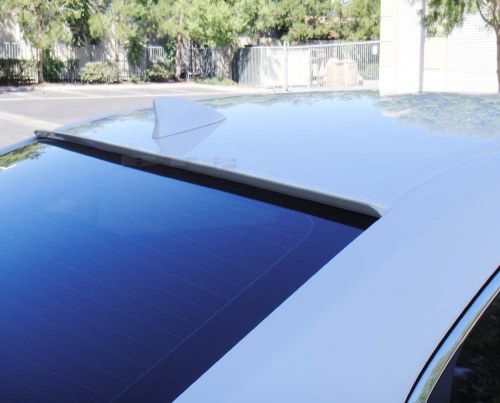 Painted white for 2006-2007 honda accord 2d coupe-rear window roof spoiler