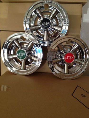 Golf cart hub caps wheel covers red,green or black center caps,add your initials