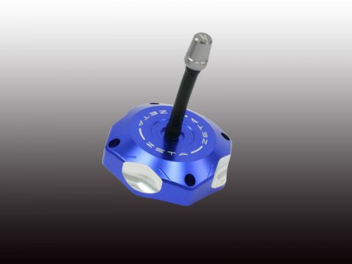 Zeta blue billet aluminum gas fuel cap klx110 klx450r kfx450r kfx klx ze87-1501