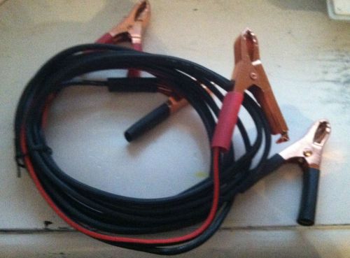 Test lead jumpers 16 gauge red &amp; black bonded wire 10 ft  long free shipping