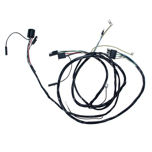 Amp 64-hl mustang headlight wiring harness from firewall 1964