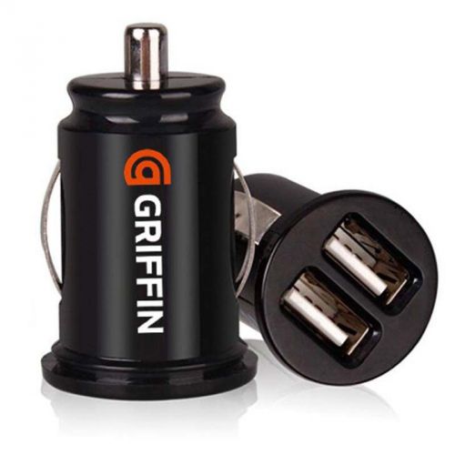 Usb car charger bullet dual mini usb 2-port for ipad iphone5s samsung htc