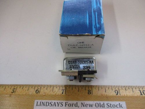 Ford 1973/1989 full size ltd  &#034;breaker asy&#034; (fuse electrical) many uses 20amp