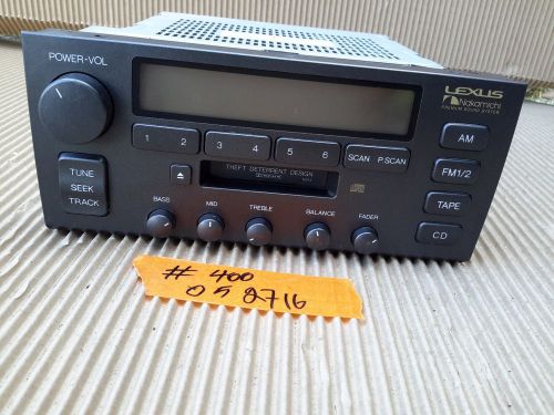 98-00 lexus ls400 oem nakamichi radio unit used excellent condition!!