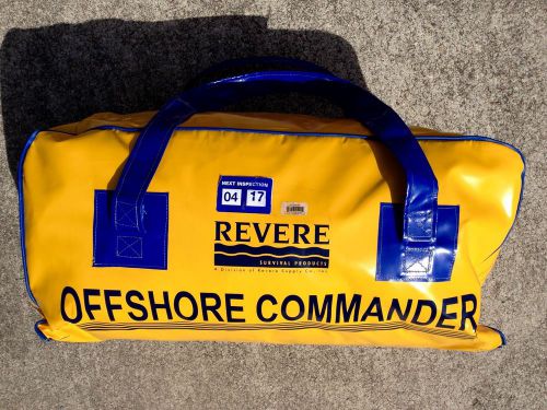 Life raft revere commander 4 man certified