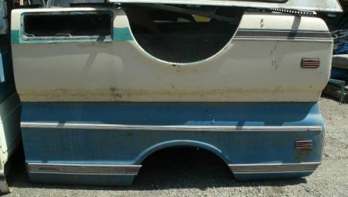 1967 -1972 gm chevy gmc longbed quarter panel bed side fleetside wide side