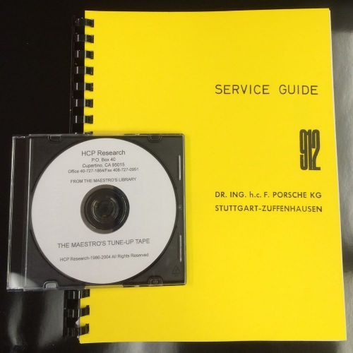 912 porsche shop manual and harry pellow  dvd