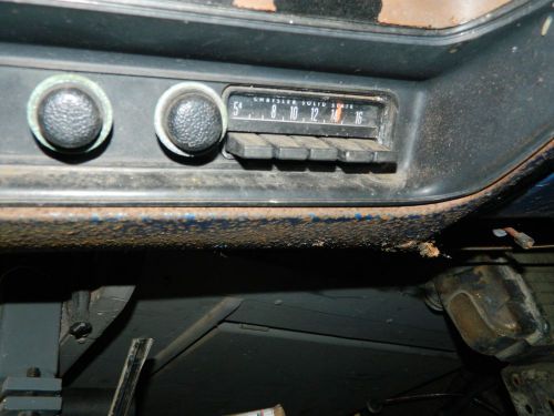 Mopar b-body am radio 1971 1972 1973 1974 charger gtx roadrunner superbee j226
