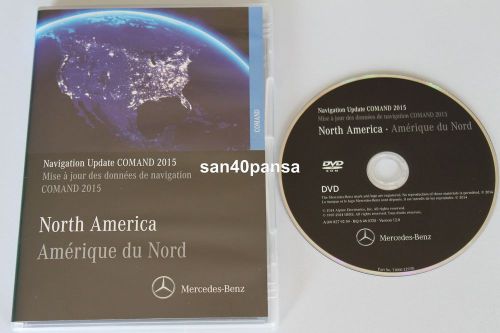 Mercedes ntg2 (mcs ii) dvd comand aps north america v12 2015 navigation dvd maps