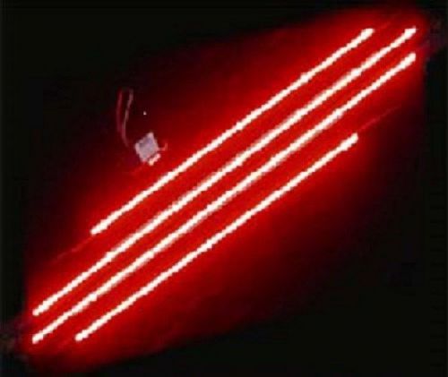 Lot 4: neon 4pc undercar underbody glow lights tubes kit new 3ft 4ft / four kits