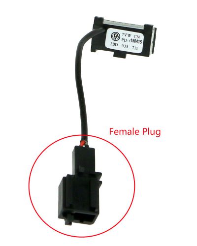 Oem male plug connector for vw rcd510 rns315 rns510 bluetooth microphone