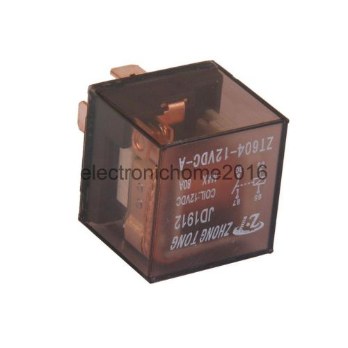 Car truck auto automotive dc 12v 80a 80 amp spst electric relay 4 pin 4p