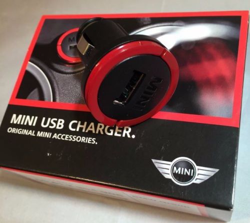 Genuine bmw mini single usb charger for iphone ipod ipad mobile phone original